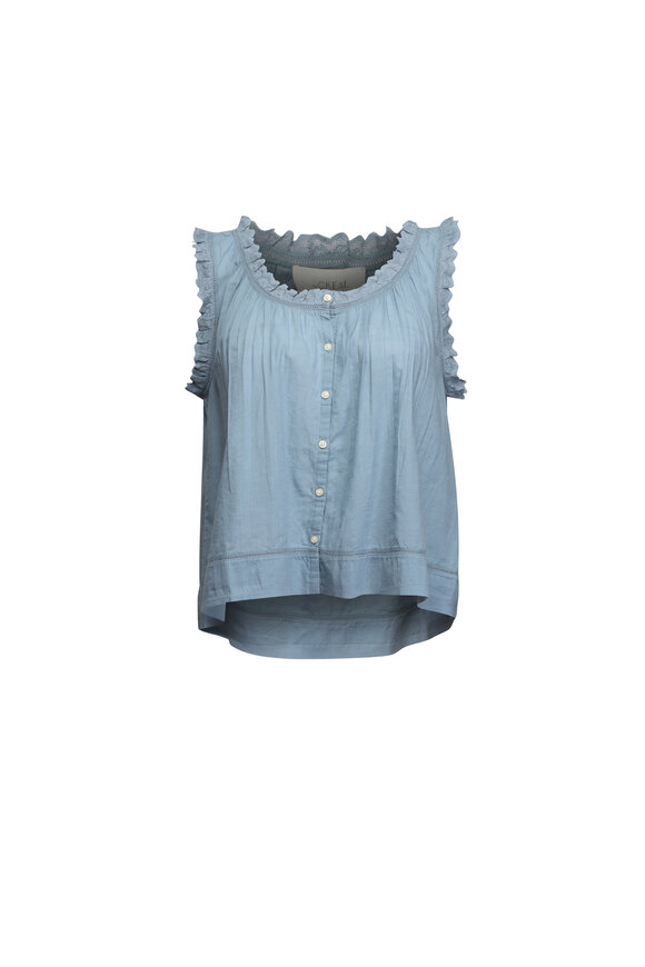 The Great Vignette Pale Blue Top