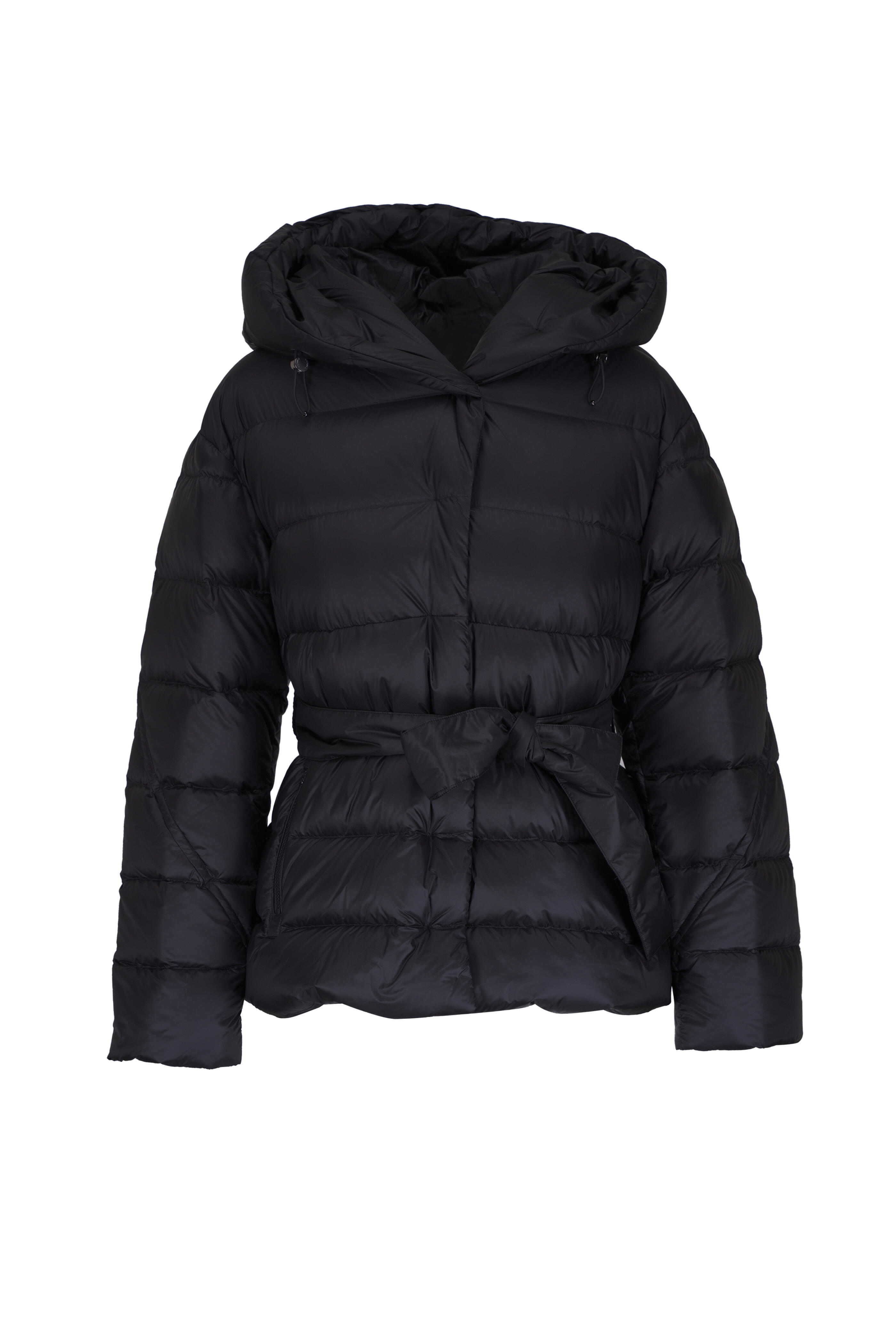 Bogner - Laurie Black Hooded Down Puffer Coat