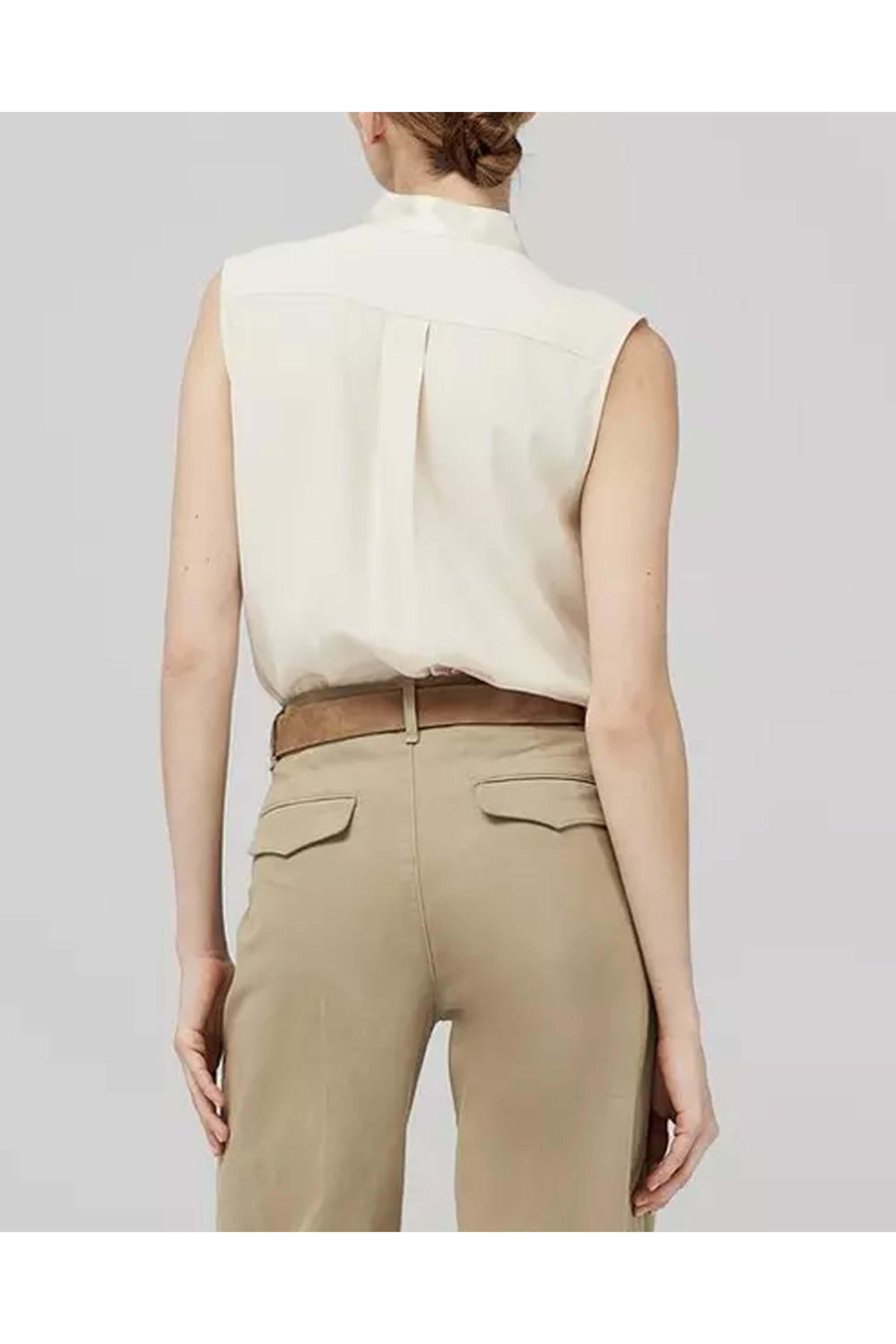 Rag & Bone - Ivory Satin Meredith Blouse
