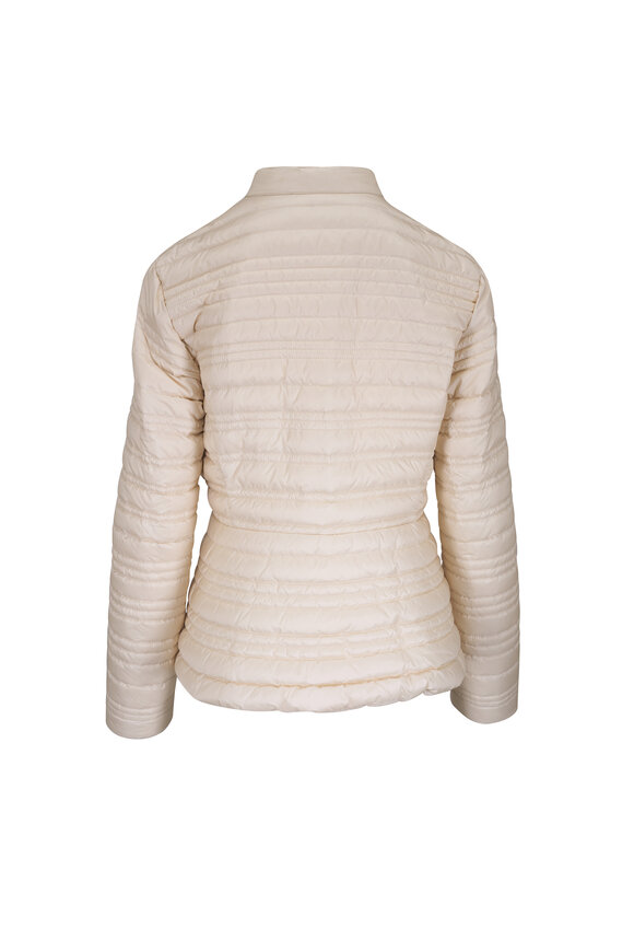 Moncler Cataire Cream Down Jacket - view 3