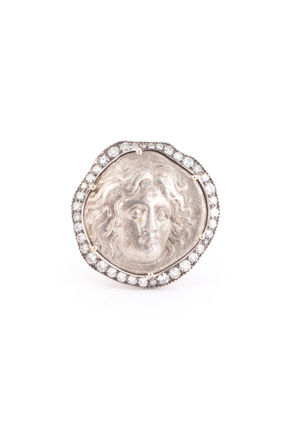 Sylva & Cie Helios Coin Ring - view 2
