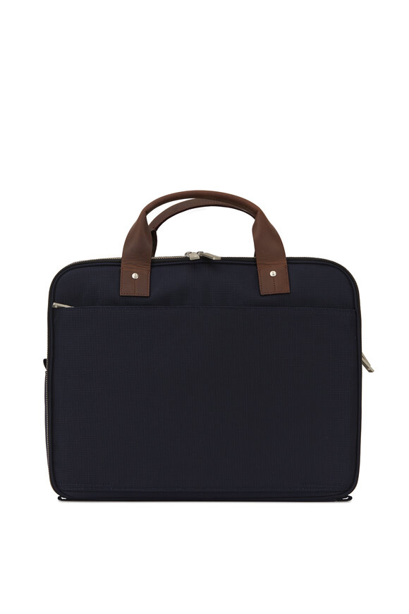 Jack Spade - Luggage Navy Blue Laptop Briefcase 
