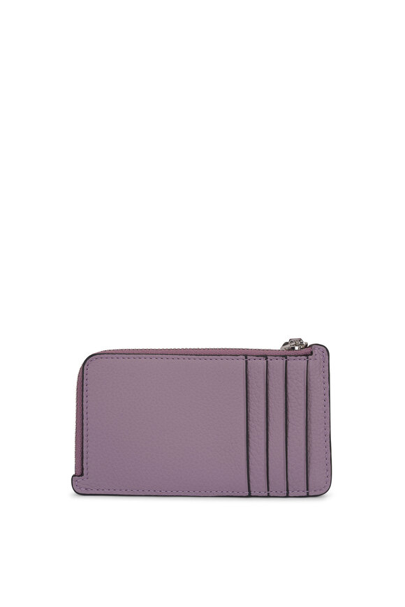 Loewe Dirty Mauve Leather Coin Cardholder - view 2