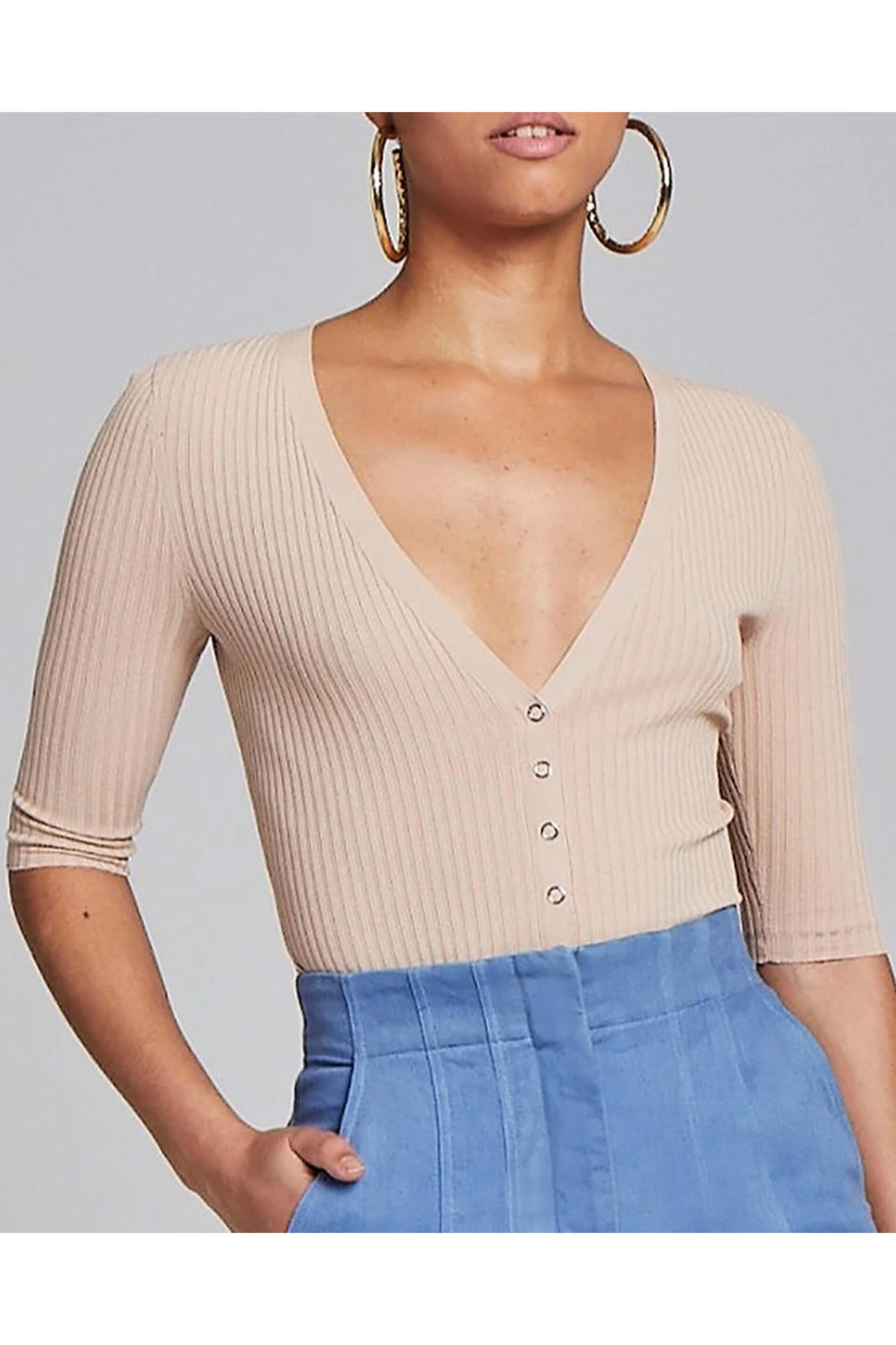 A.L.C. - Tamarind Ribbed Toni Bodysuit