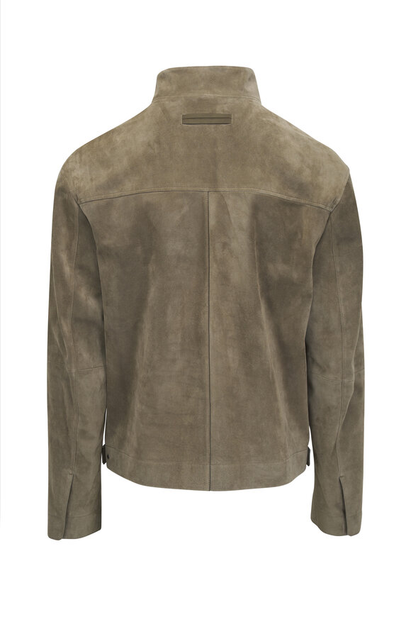 Zegna - Tan Suede Jacket 