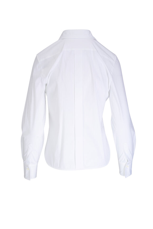 Brunello Cucinelli - White Poplin Button Down Shirt