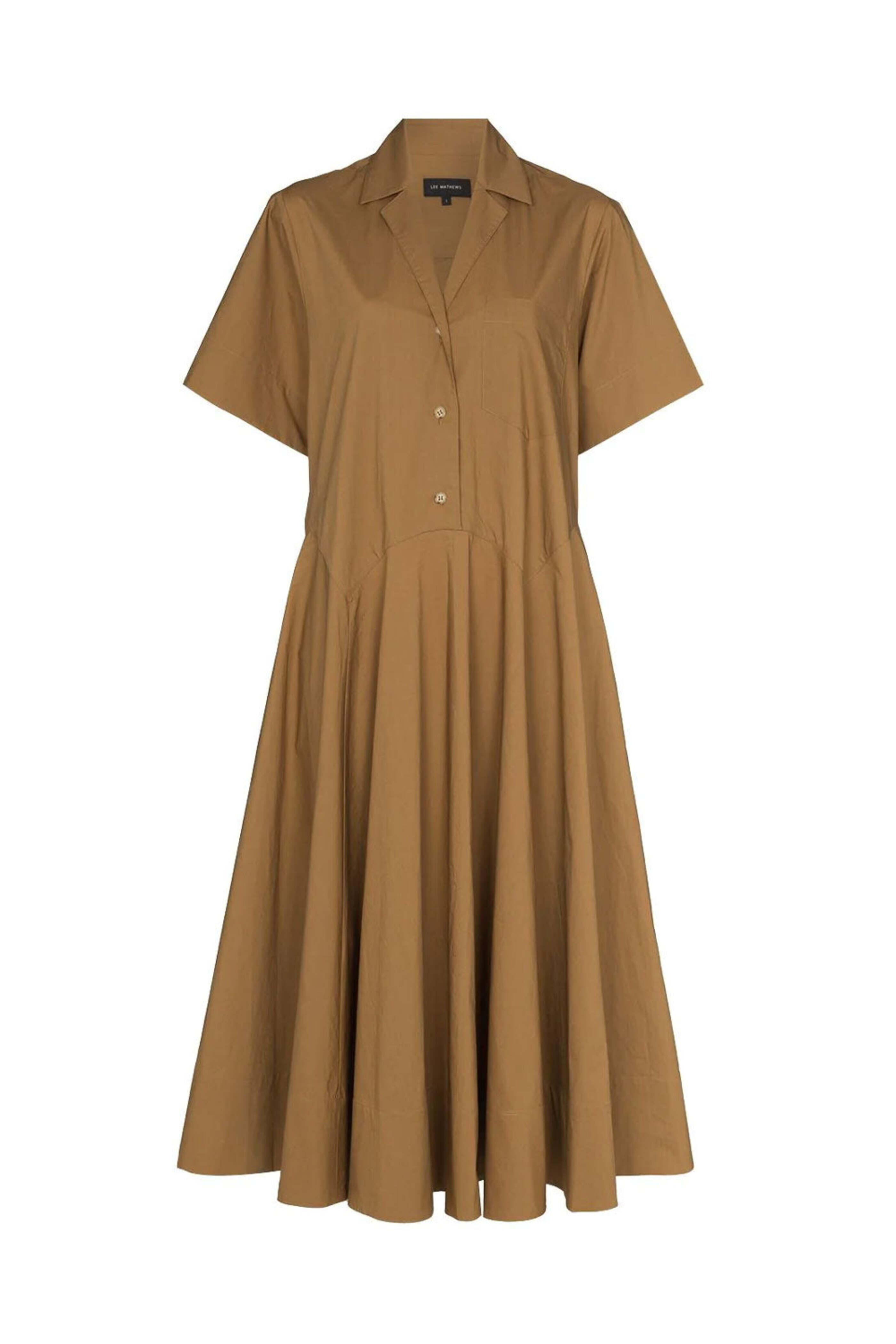 Lee Mathews - Nutmeg Elsie Midi Shirt Dress