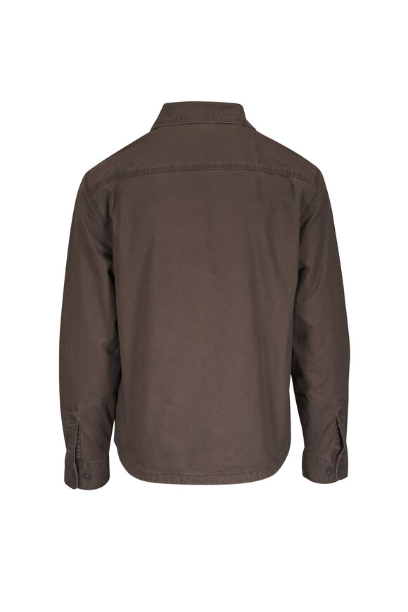 Faherty Brand Coast Brown Blanket Lined CPO Jacket - view 2