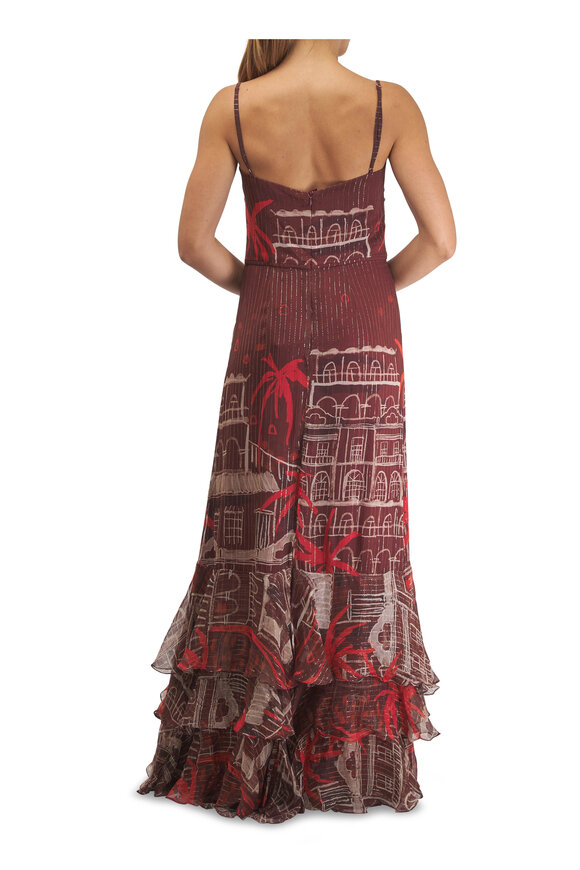 Johanna Ortiz Pasos Nocturnos Maxi Dress - view 4