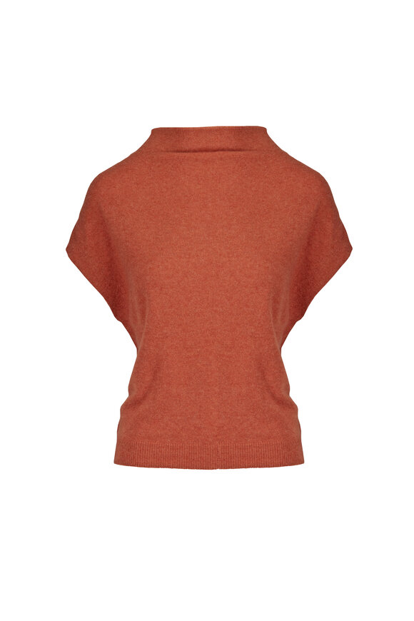 Brochu Walker Morten Canyon Funnel Neck Cashmere Blouse - view 1