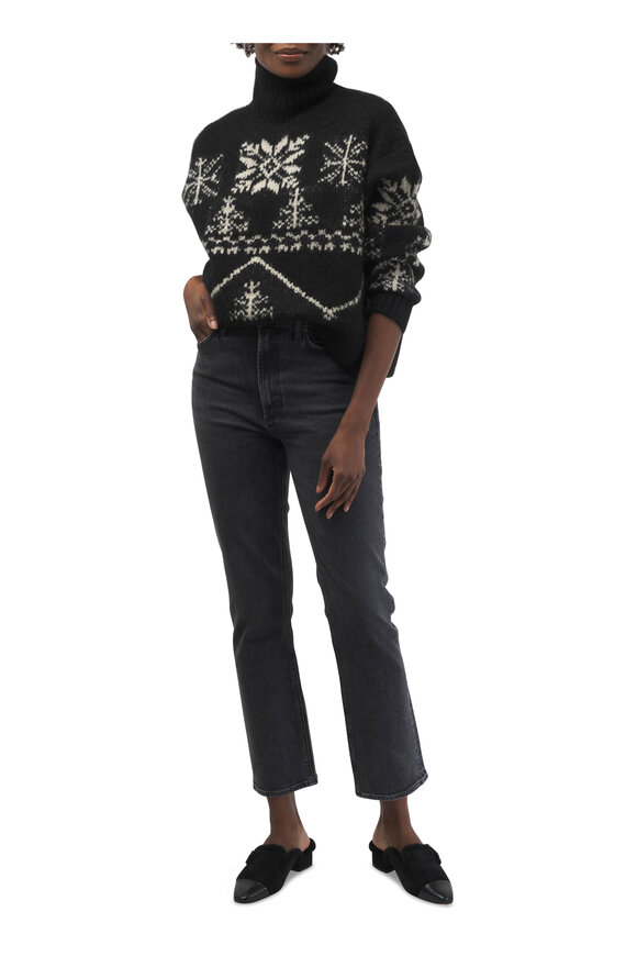 Nili Lotan - Meredith Black Turtleneck Sweater