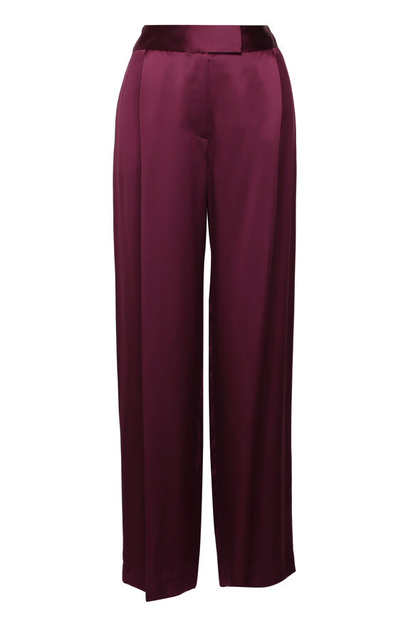 The Sei Merlot Relaxed Pant