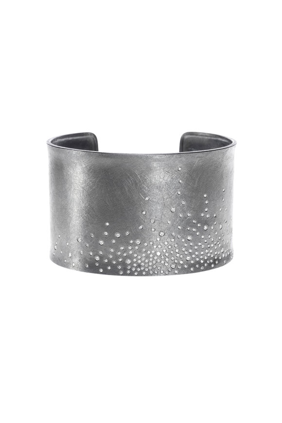 Todd Reed - Sterling Silver Diamond Cuff Bracelet