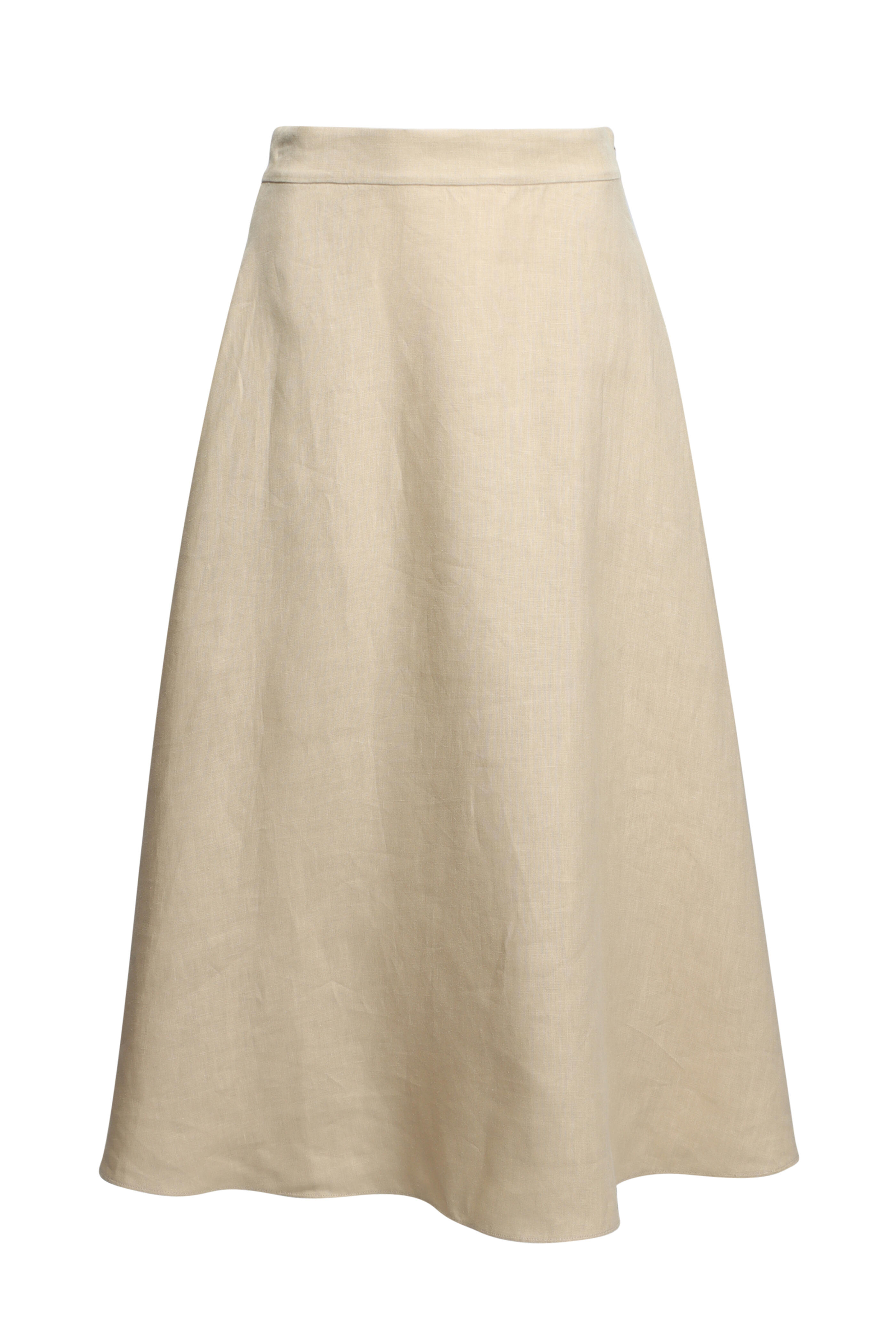 Ralph Lauren - Erica Light Sand Midi Skirt | Mitchell Stores
