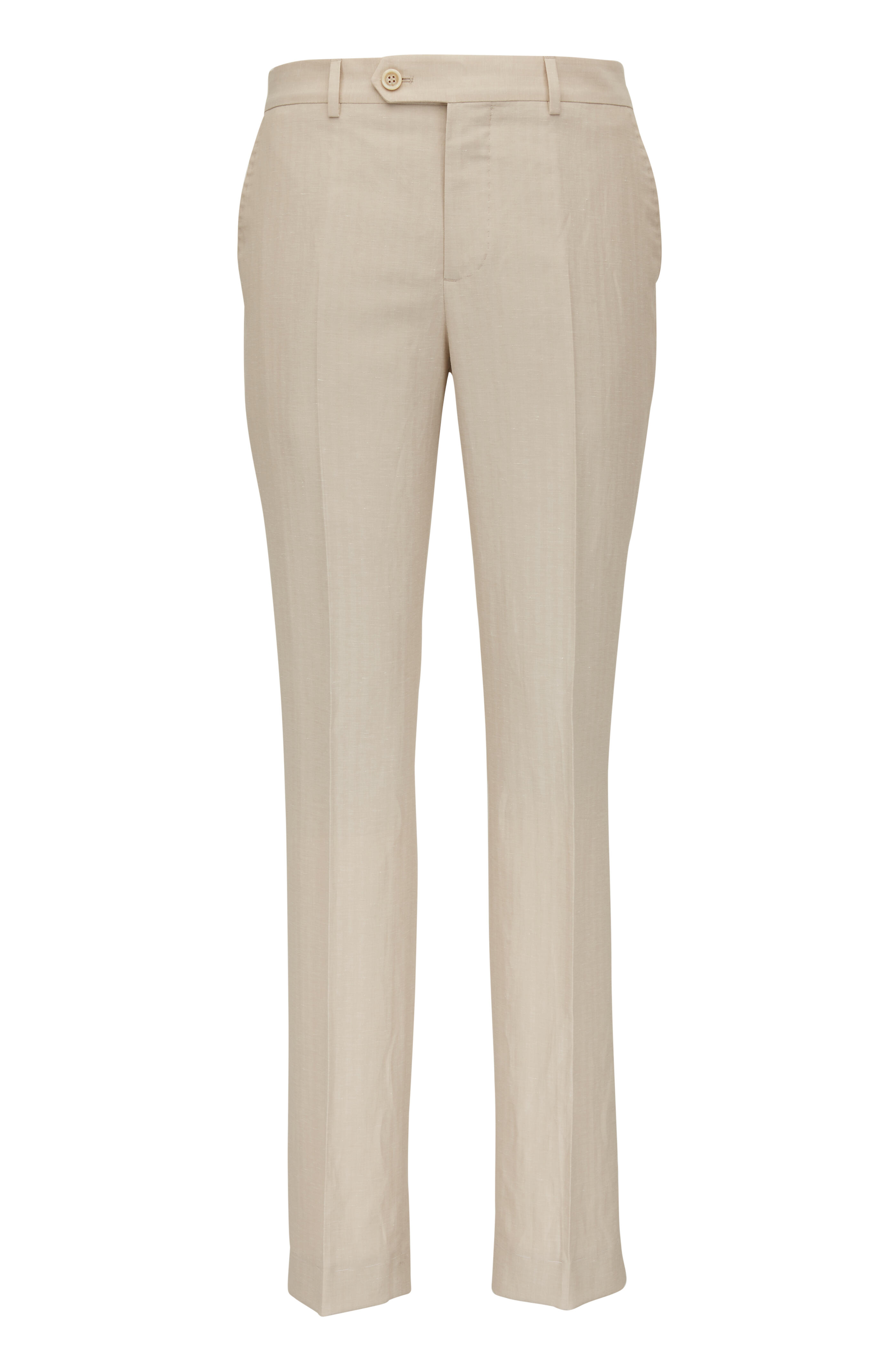 Brunello Cucinelli - Light Beige Linen, Silk & Cotton Suit