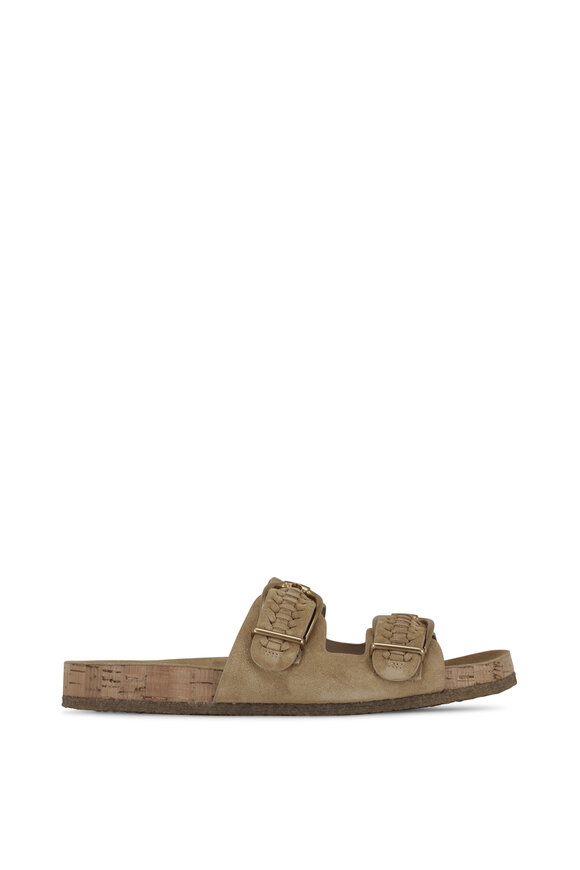 Veronica Beard - Paige Desert Double Buckle Sandal