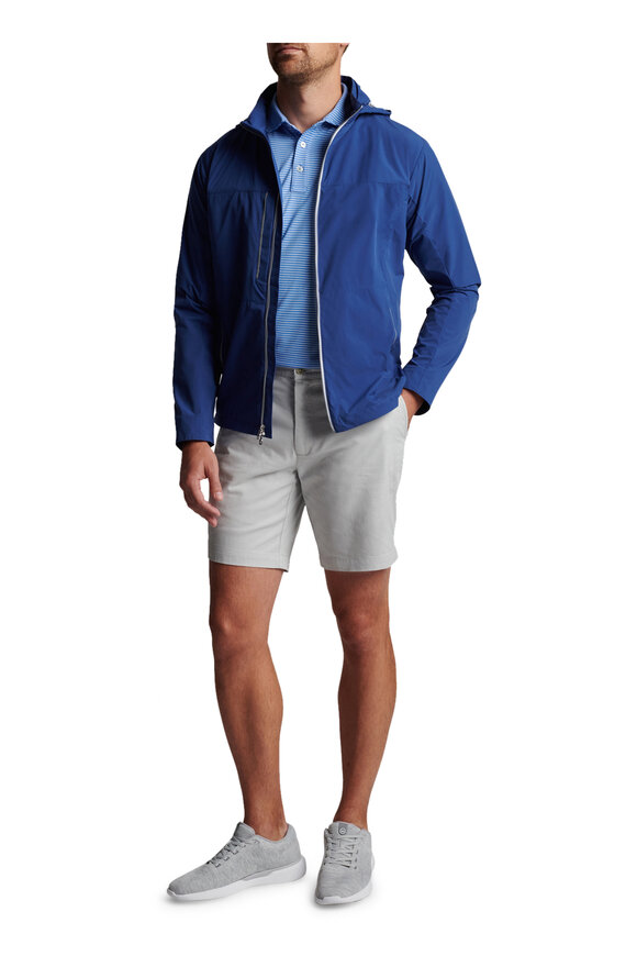 Peter Millar - Atlantic Blue Shorefront Windbreaker Jacket