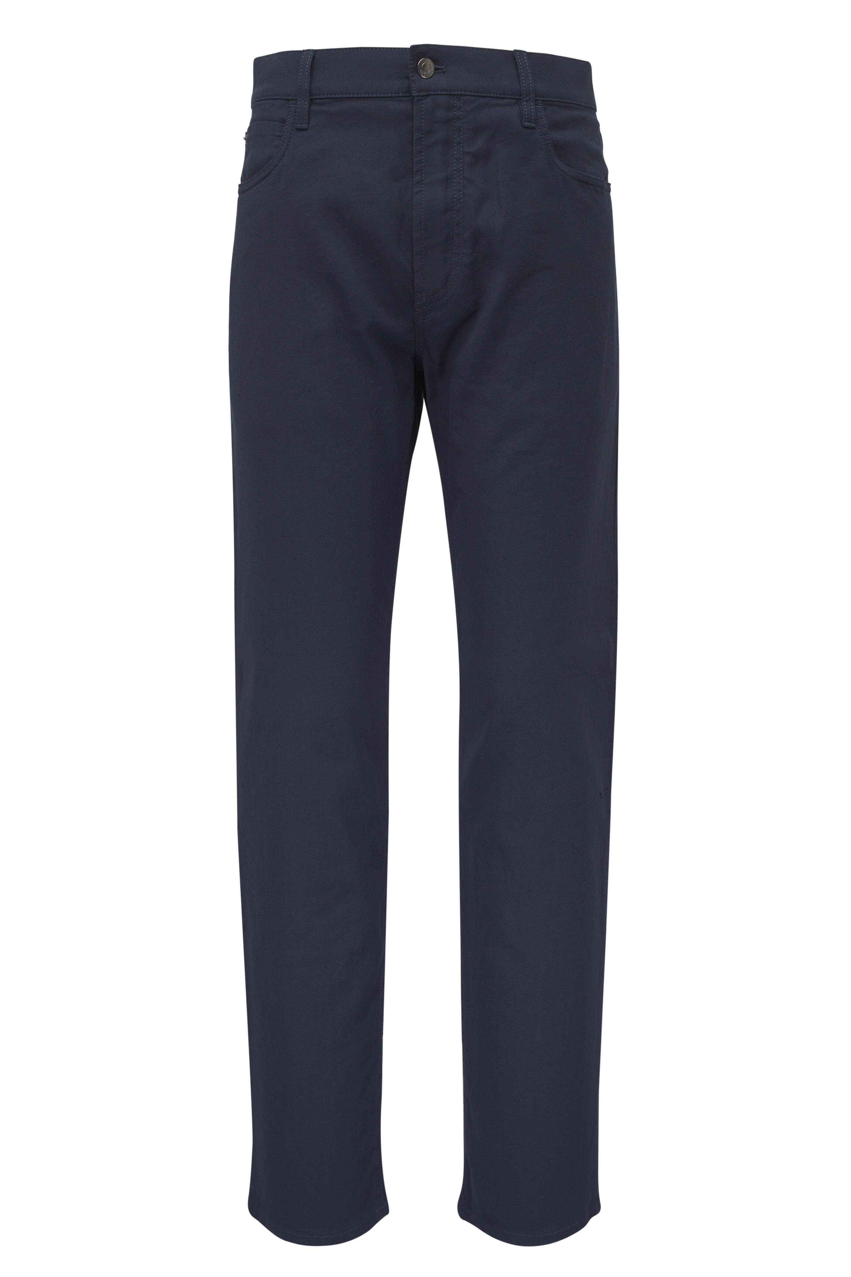 Loro Piana - Quarona Deep Ocean Five Pocket Pant - view 1