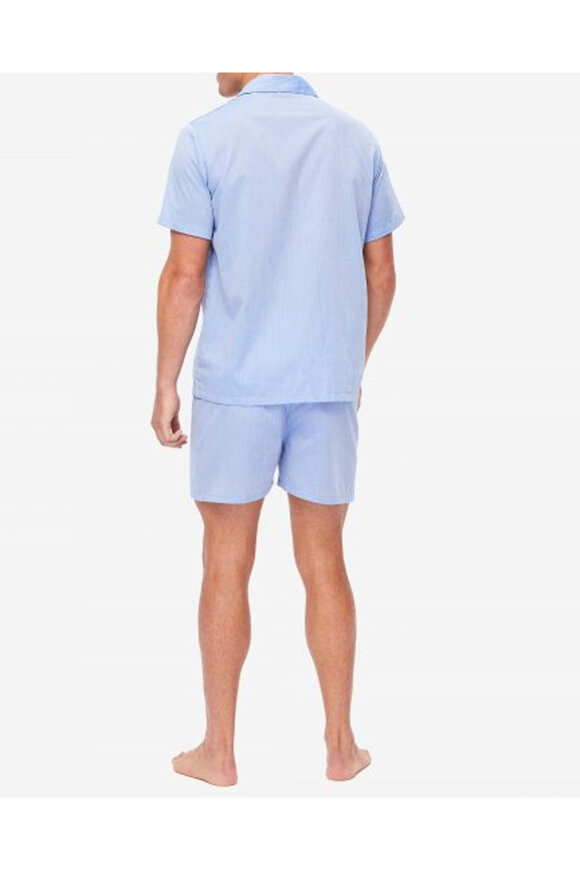 Derek Rose Blue Shorts Pajama Set - view 3