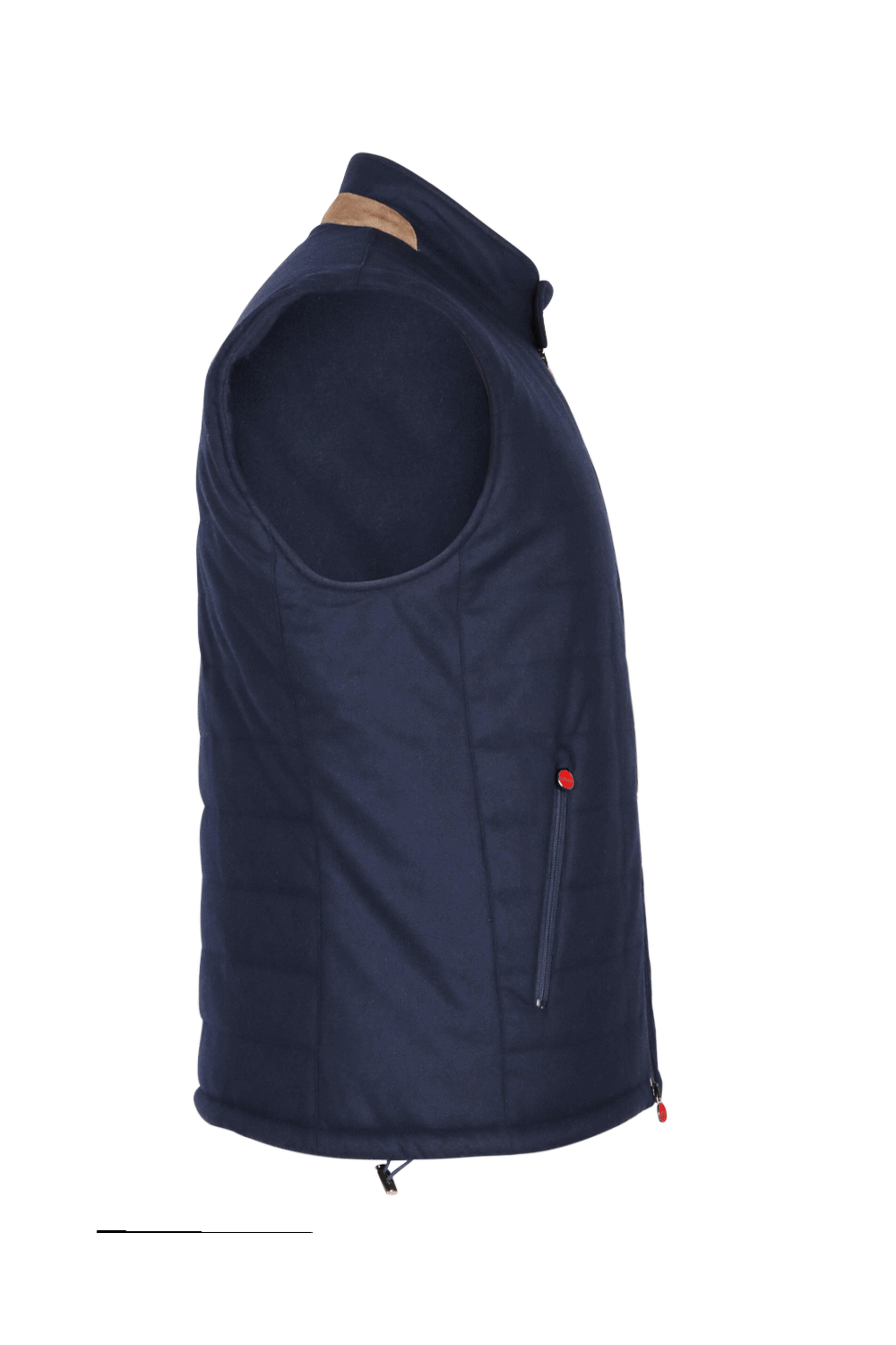 Kiton - Navy Blue Cashmere Vest | Mitchell Stores