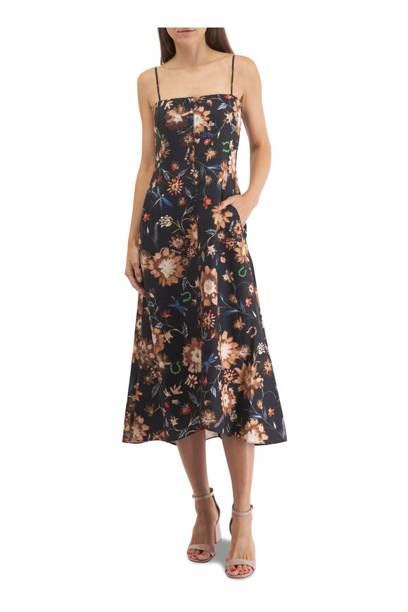 Dorothee Schumacher - Floral Ease II Dark Mix Dress 