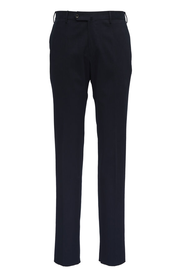 PT Torino Navy Twill Dress Pant