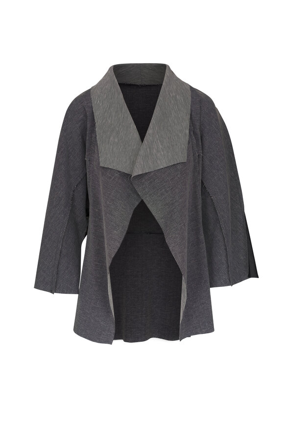 KZ_K Studio - Orientation Grey & Black Reversible Jacket
