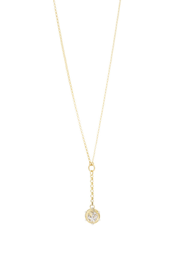 Foundrae 18k Yellow Gold Blossoms Mixed Belcher Necklace