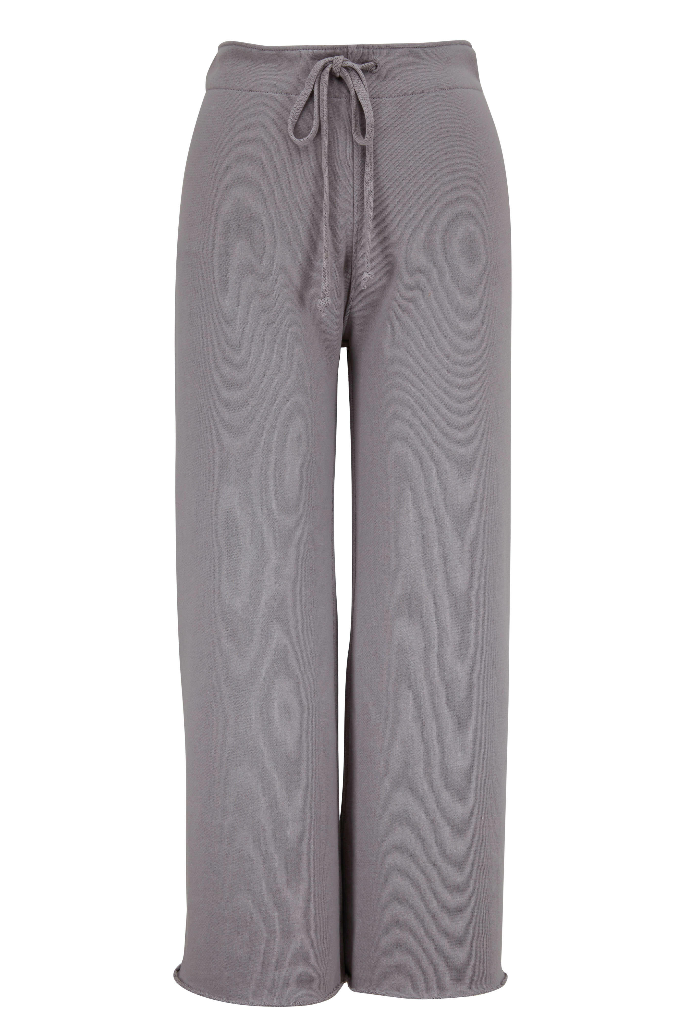 Nili Lotan - Kiki Cloud Grey Cropped Sweatpant