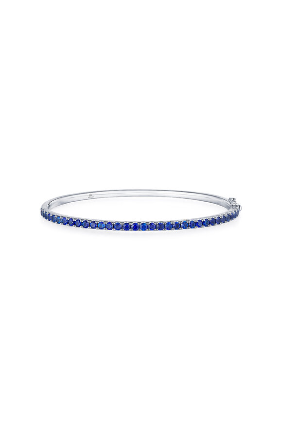 Kwiat Blue Sapphire Stack Bangle