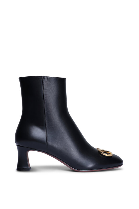 ショートブーツ・ブーティ VALENTINO FW25 Black leather ankle boots (7W2S0KU2RWA 0NO) uploading-1532044-1.jpg