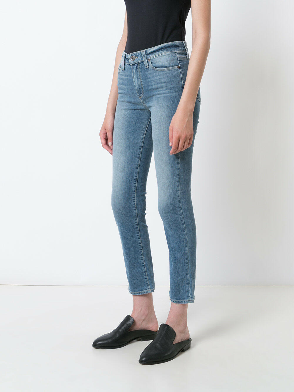 Paige - Jacqueline High-Rise Straight Crop Jean