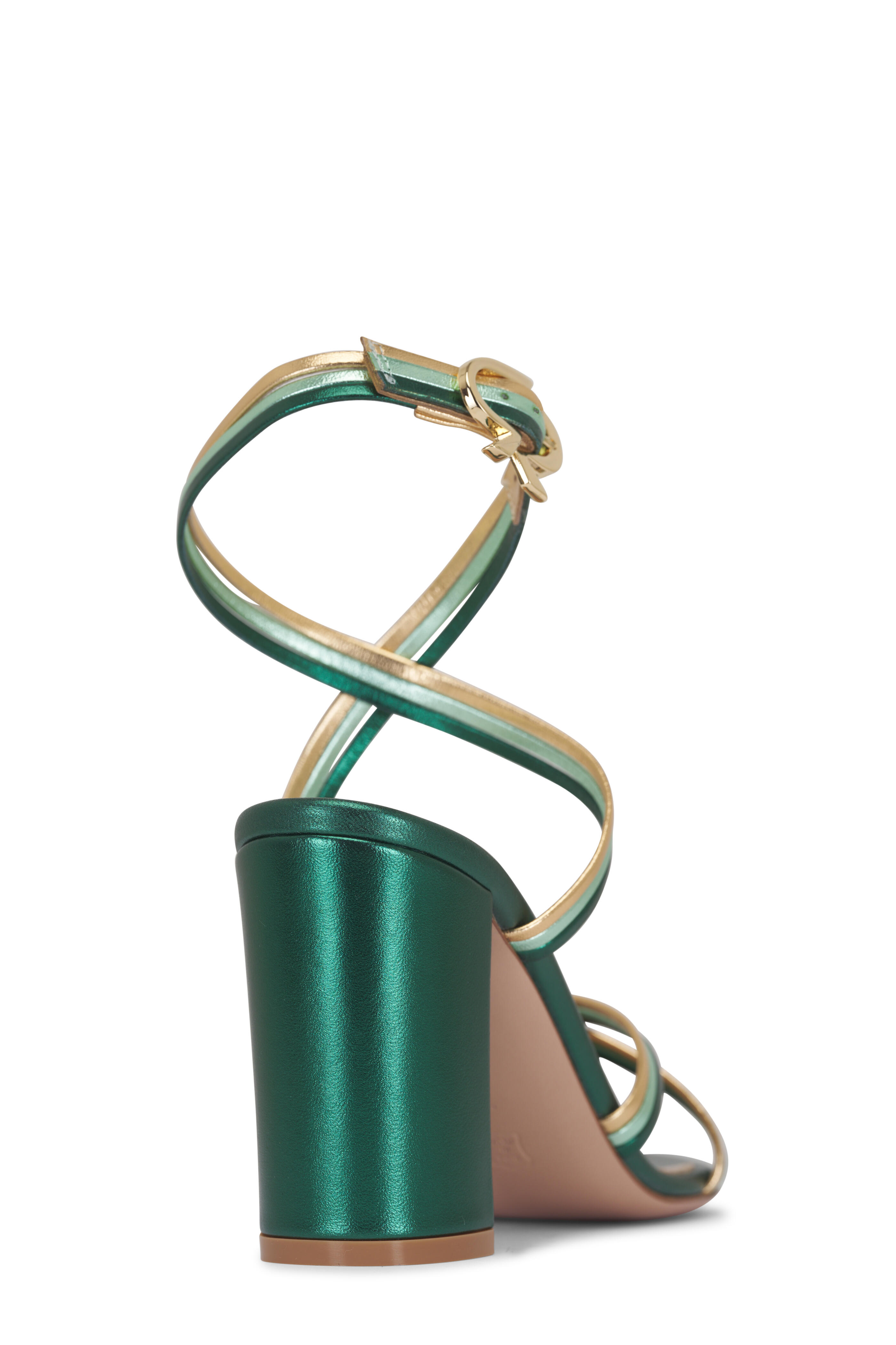 Gianvito Rossi - Hunter, Aloe, Mekong Strappy Sandal, 85mm