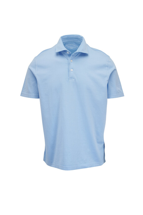 Fedeli Light Blue Jersey Polo