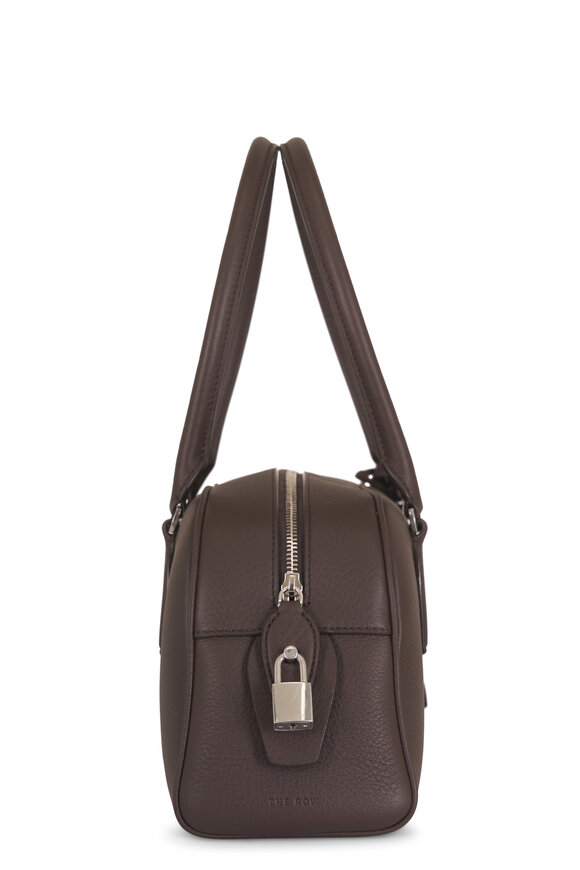 The Row Small E/W India Deep Brown Shoulder Bag - view 3