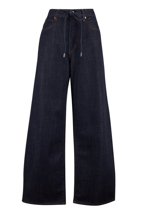 Frame Off Duty Drawstring Bow Jean - view 1