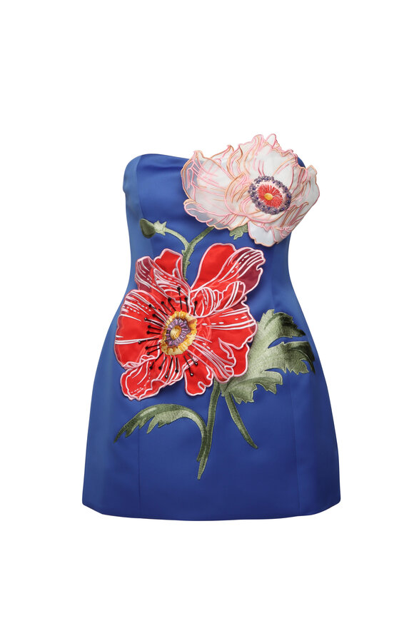 Fendi - Light Blue FF Fisheye Eco Viscose Dress | Mitchell