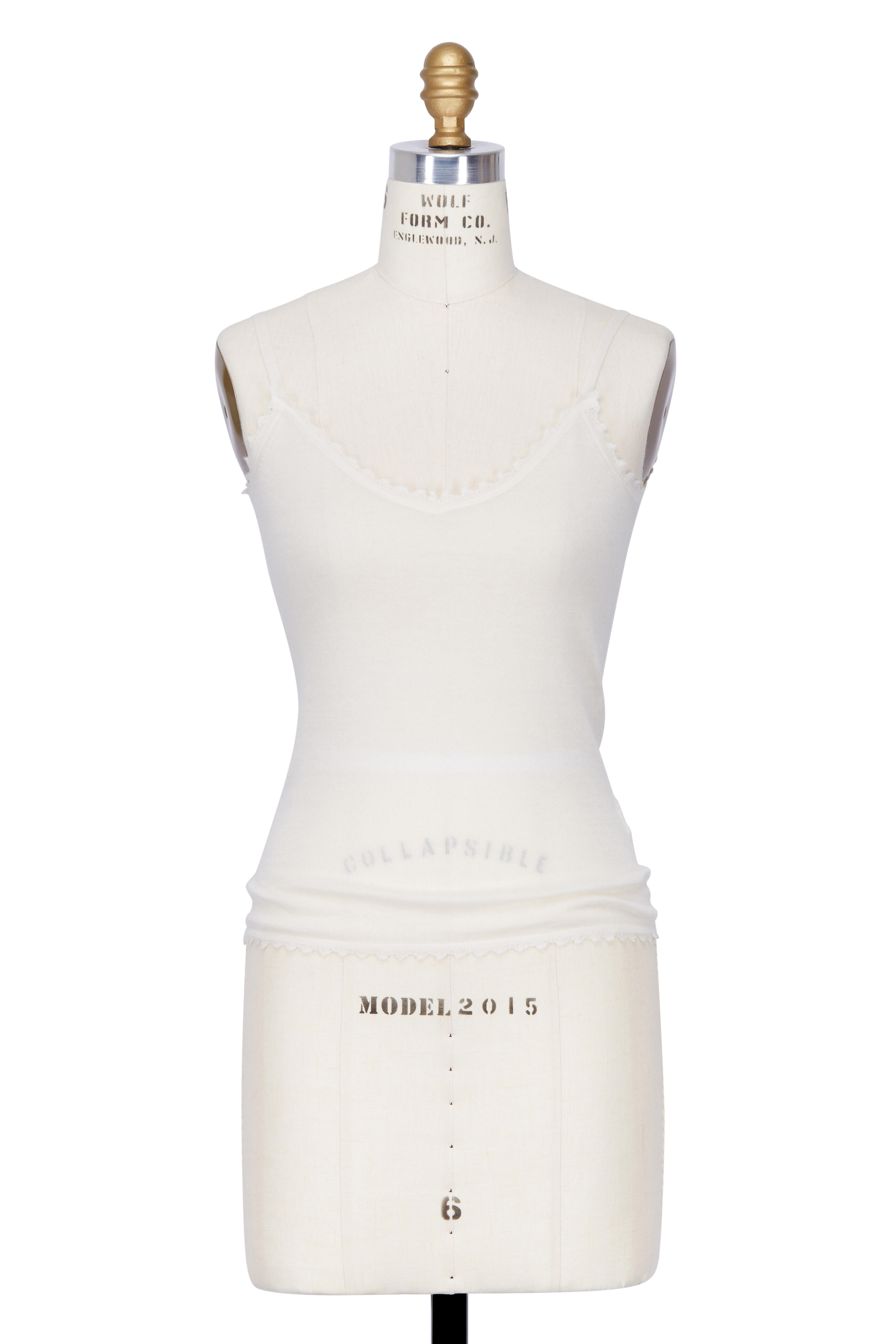 Mere Basics - Ivory Cashmere Cami