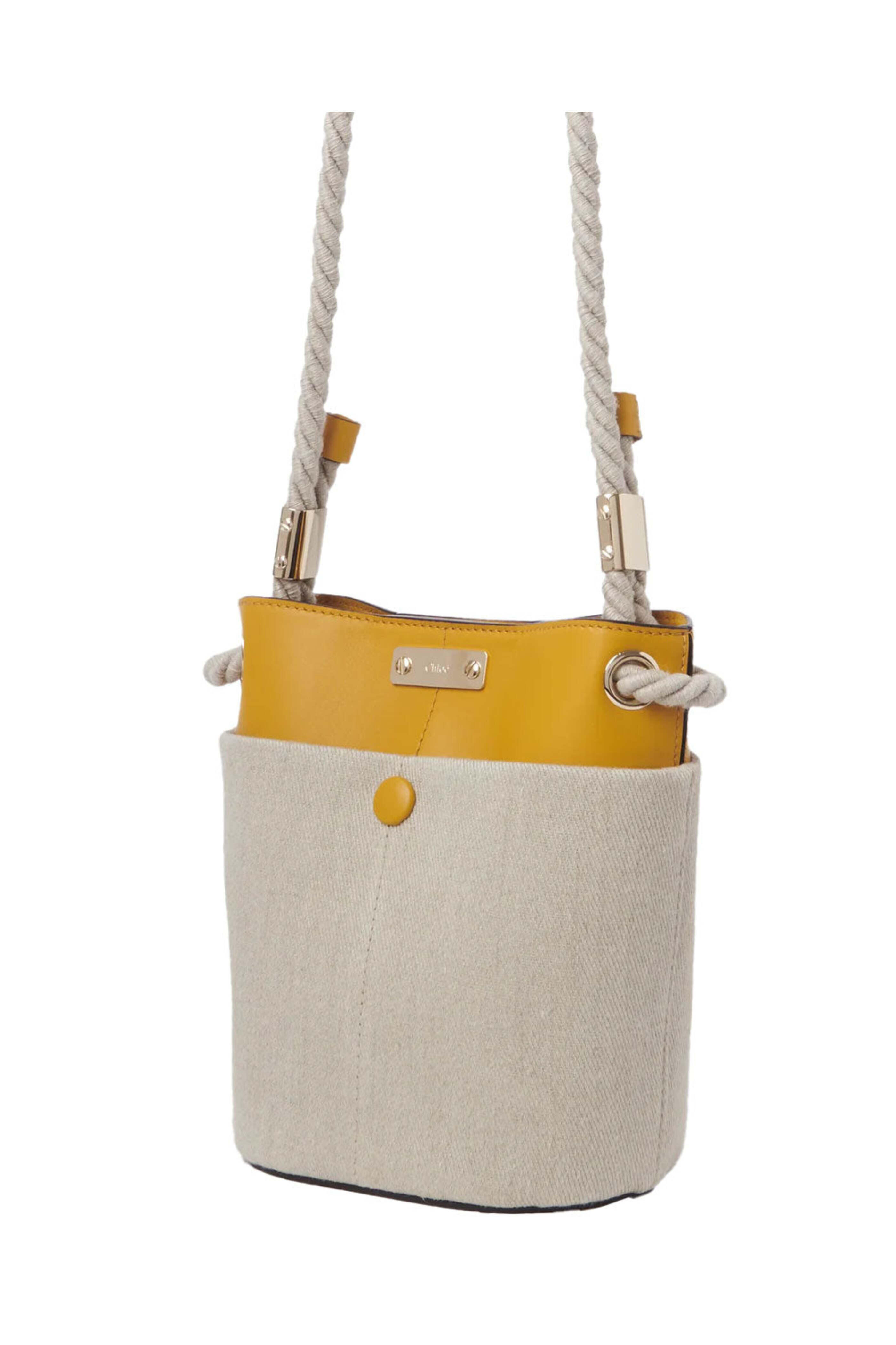 Chloé - Small Bucket Bag in Sunflower Yellow