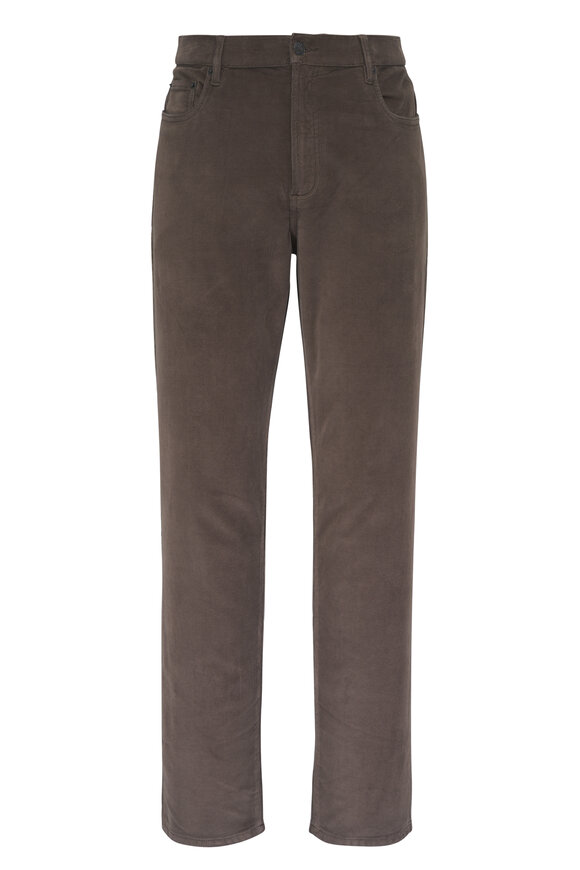Faherty Brand Coast Brown Corduroy Five Pocket Pant - view 1
