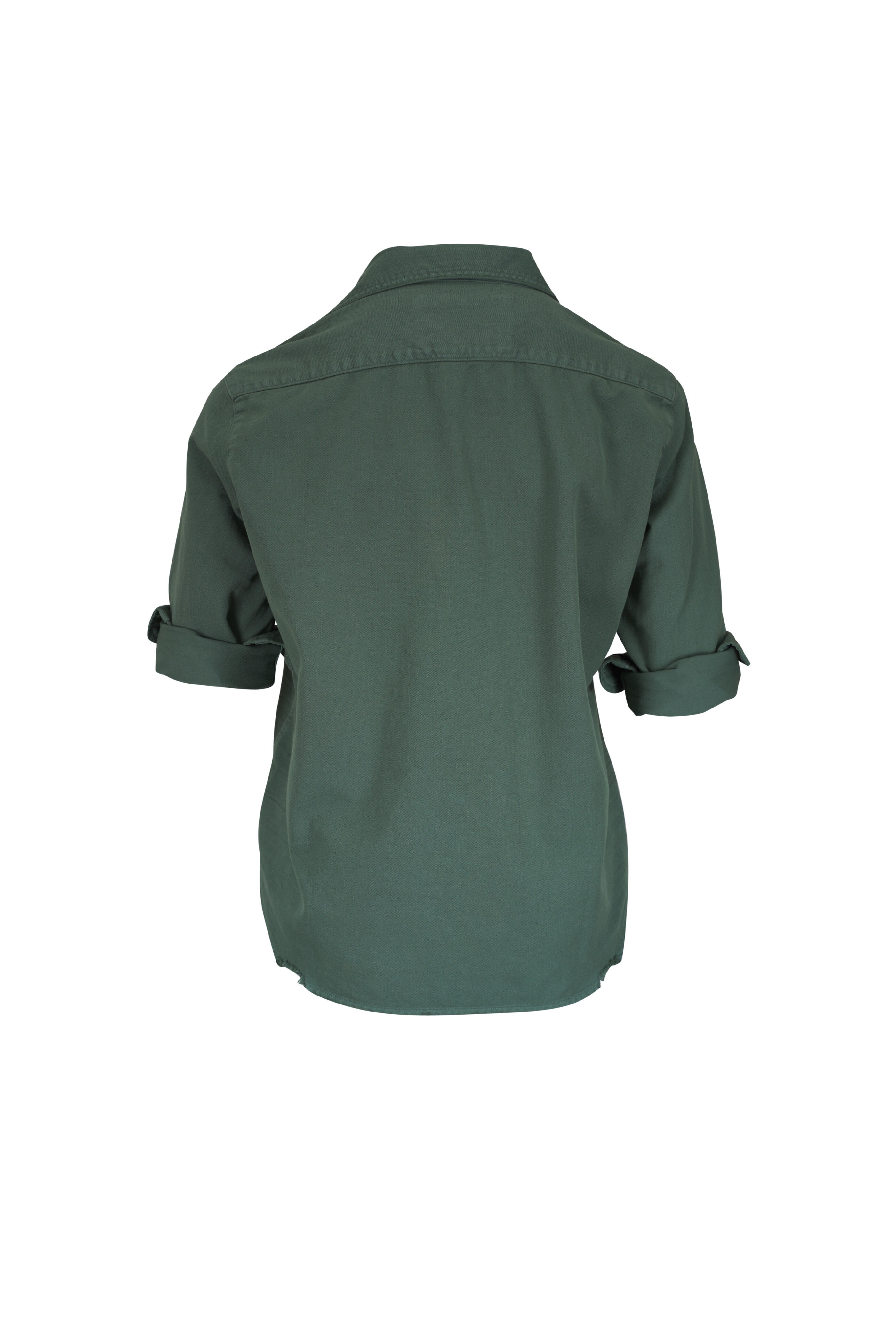 Frank & Eileen - Eileen Moss Green Relaxed Button Up Shirt