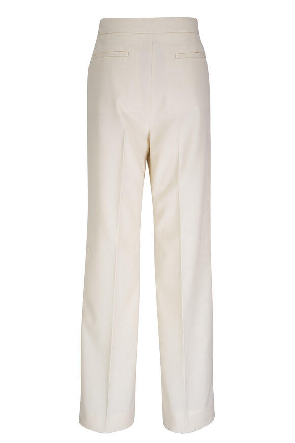 Moncler - Cream Wool Gabardine Pant