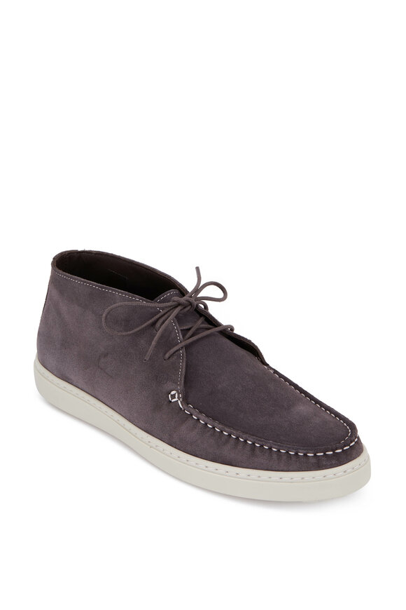 G Brown - Koala Gray Suede Chukka Boot