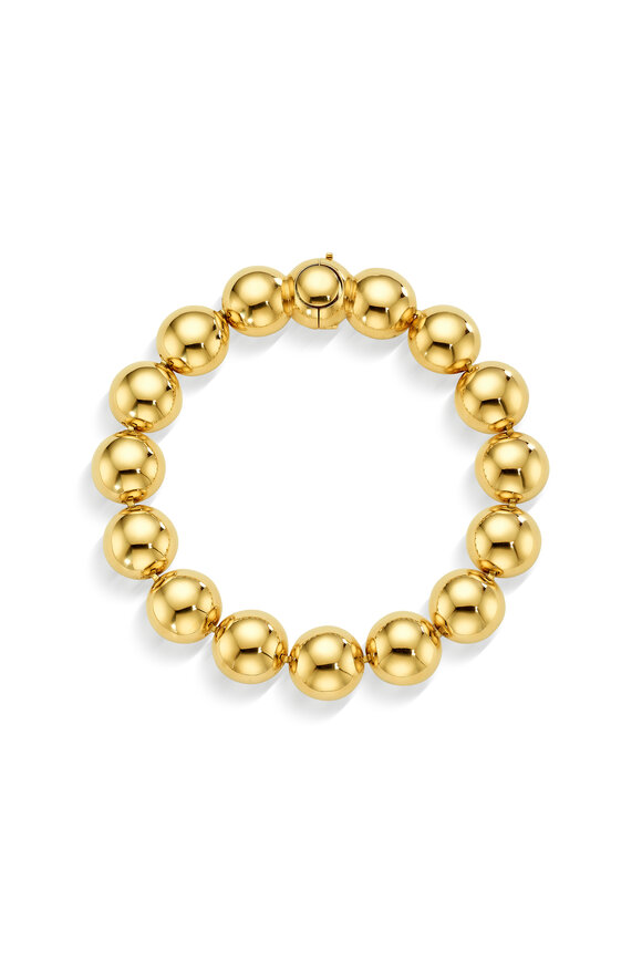 Cadar Yellow Gold Large Psyche Bracelet