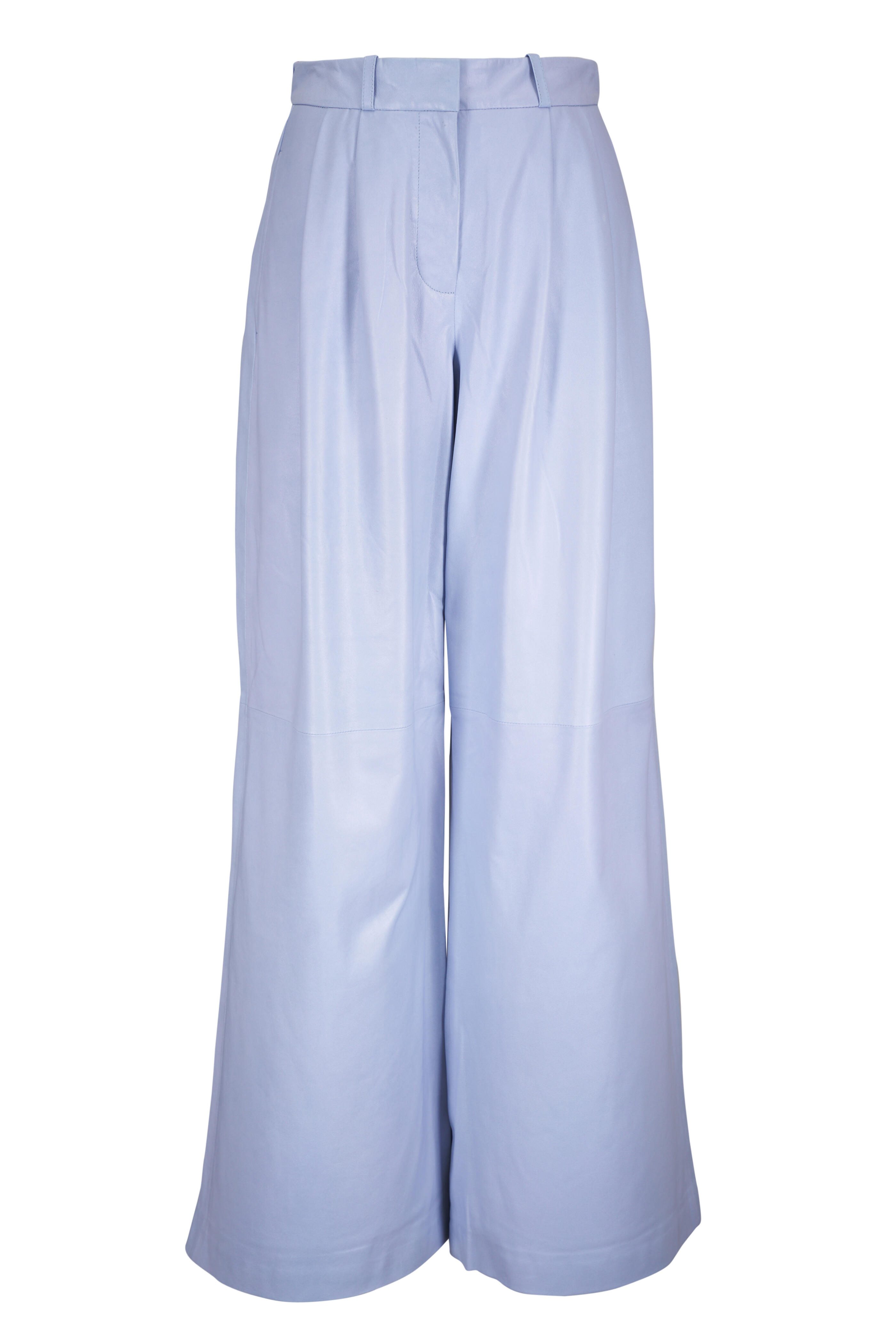 TWP - Avery Light Blue Leather Pant