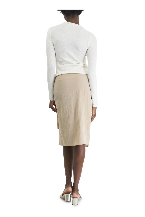 Vince - Cliffside Asymmetric Wrap Skirt