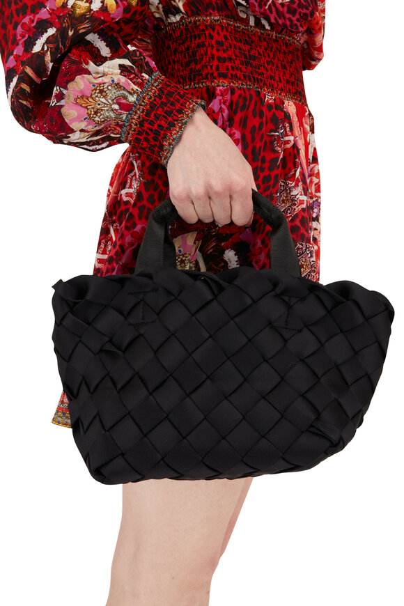 Naghedi - Tangier Onyx Woven Mini Tote