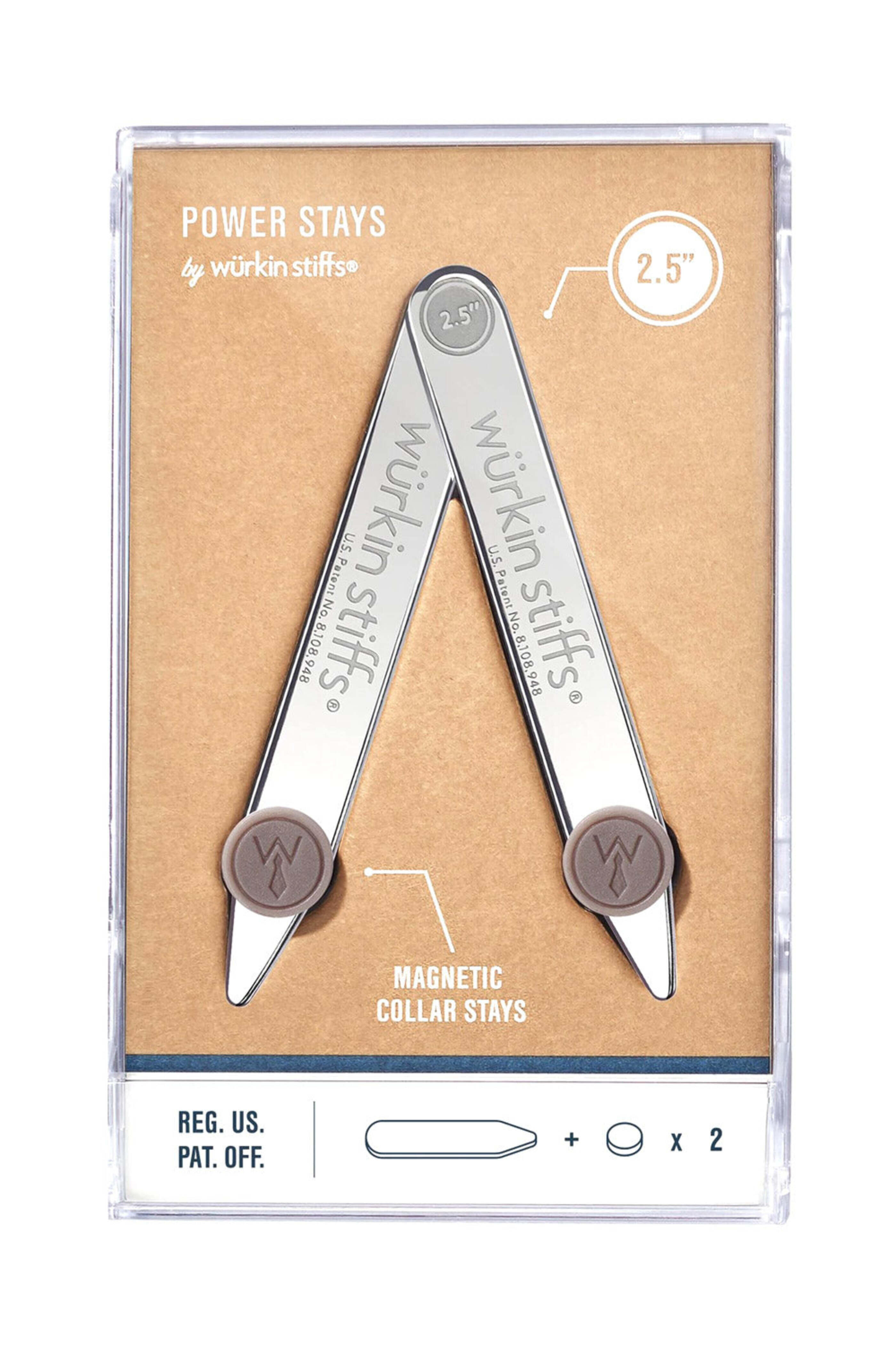 Wurkin Stiffs - 2.5 Inch Magnetic Power Collar Stays