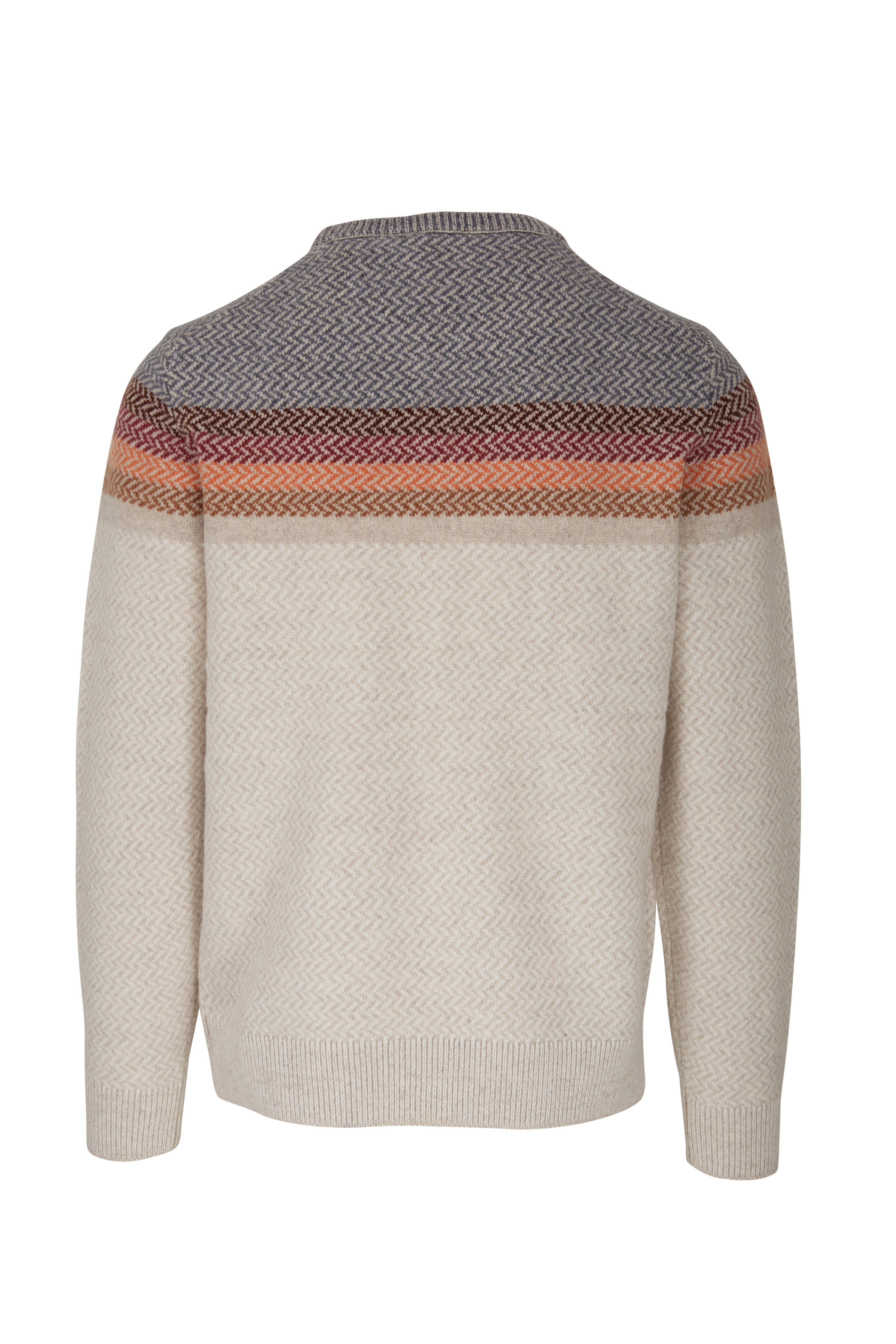 Faherty Brand - Desert Ombre Donegal Wool Crewneck Sweater