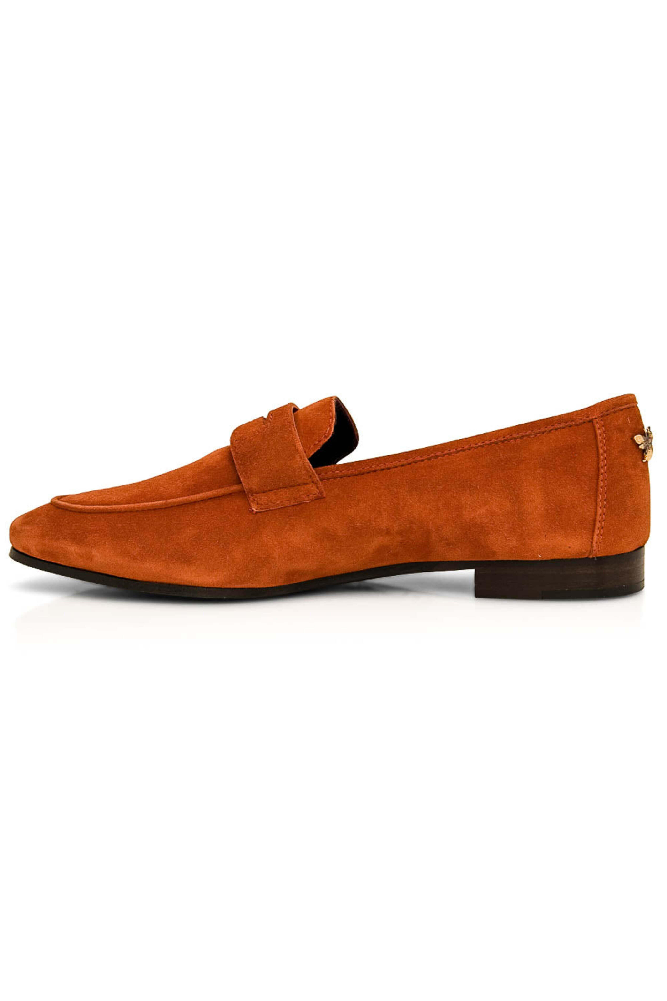 Bougeotte - Amber Suede Flaneur Loafer